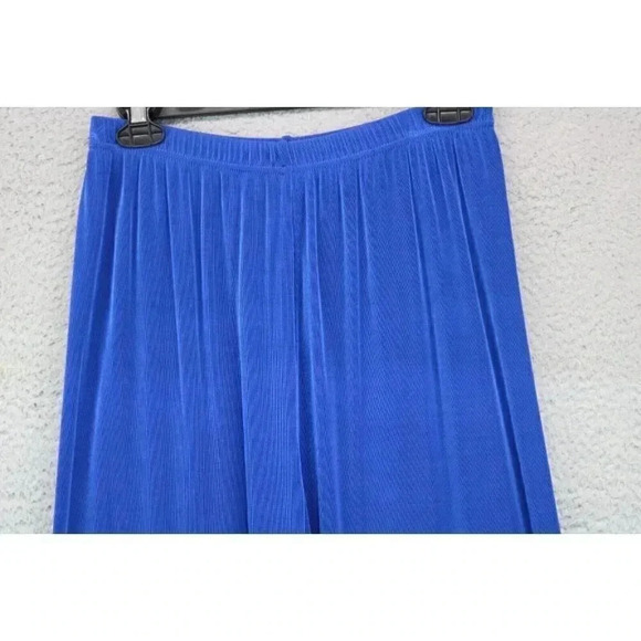 Morgan Cole Women's Cobalt Pant Suit-Medium-Liquid Knit-Sequins - Picture 10 of 12